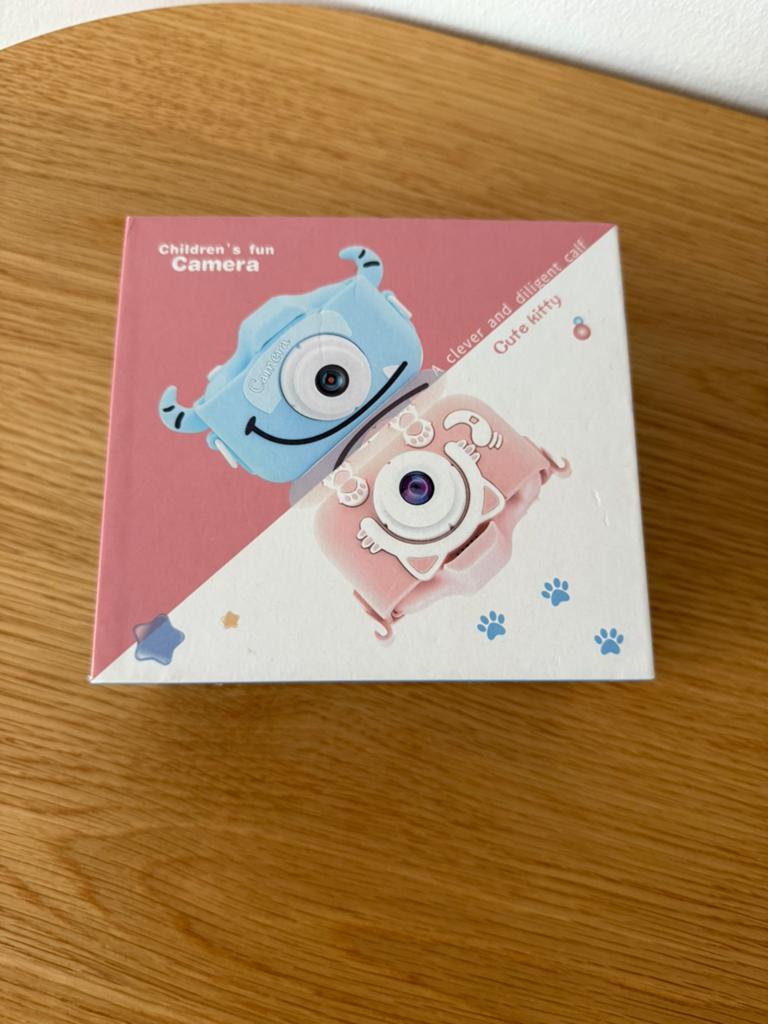 Kindercamera in roze uitvoering, Ophalen, Zo goed als nieuw, Overige Merken, Geen optische zoom