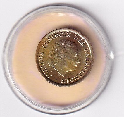 1 Cent 1971 Prachtig Mooi met diverse Muntkleuren, Verzenden, Koningin Juliana, 1 cent, Losse munt