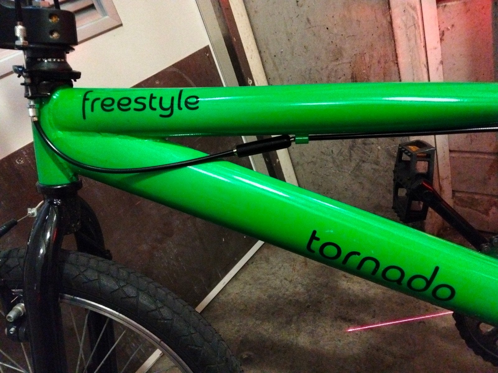 Freestyle Tornado BMX - Groen, Fietsen en Brommers, Ophalen, Staal, Velgrem, Freestyle Tornado