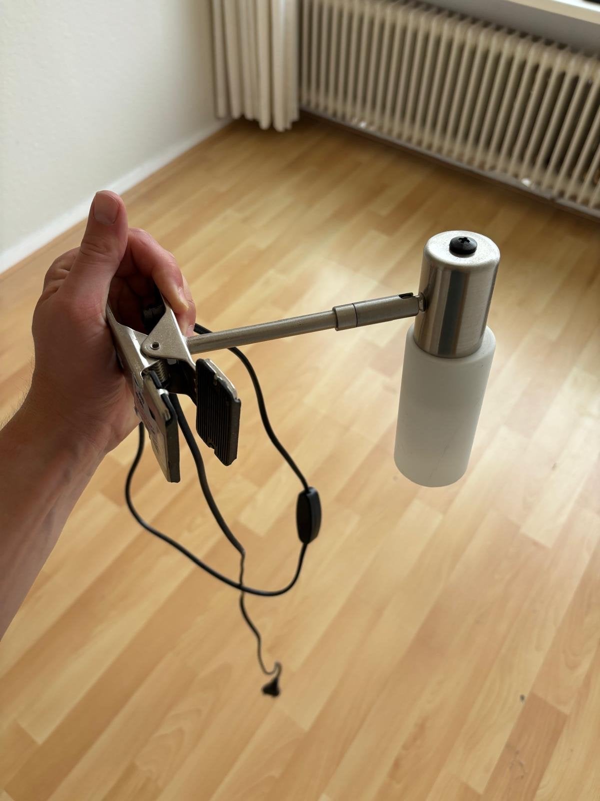 Praktische Klemlamp - Ideaal voor Lezen of als Extra Licht, Wit, Overige merken, Gebruikt, Overige fittingen