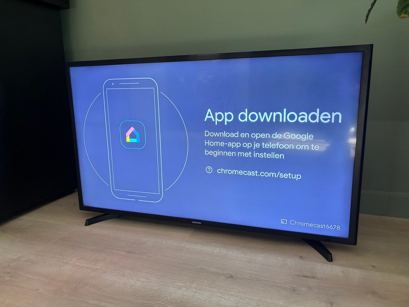 Samsung UE40M5002AKXXH Full HD TV met Chromecast, Ophalen, LED, 50 Hz, Zo goed als nieuw
