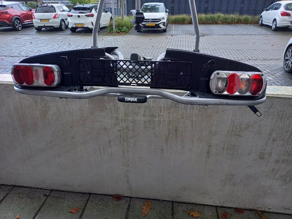 THULE Fietsendrager, Ophalen, Gebruikt, 2 fietsen, Trekhaakdrager