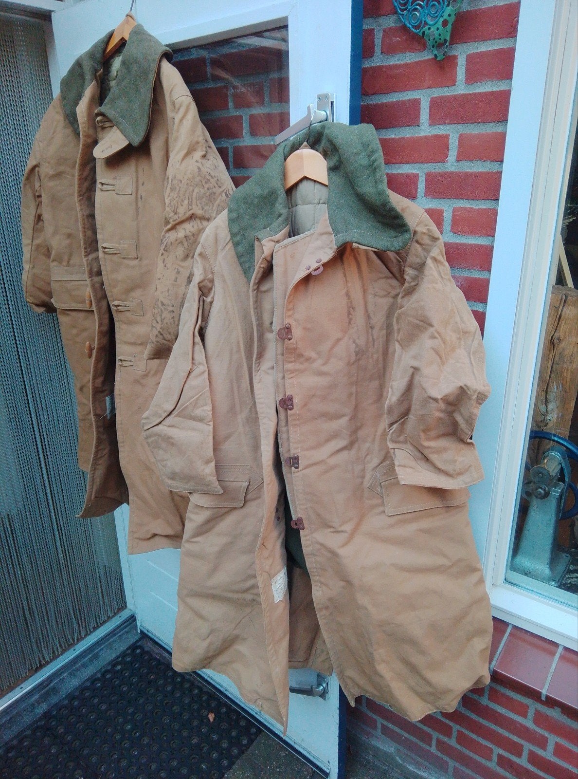 Originele WO2 Britse Kapok Gevoerde Jassen - Maat 1 & 3, Ophalen, Landmacht, Engeland, Kleding of Schoenen