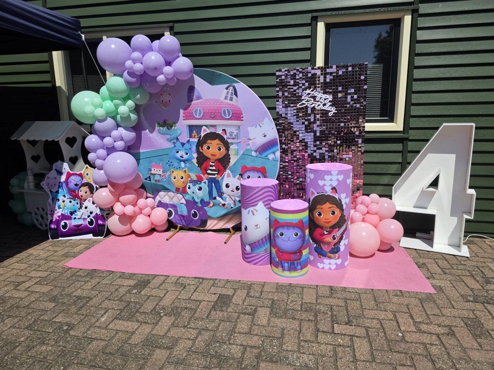 thema kinder feest decoratie, Ophalen of Verzenden, Zo goed als nieuw, Versiering, Verjaardag