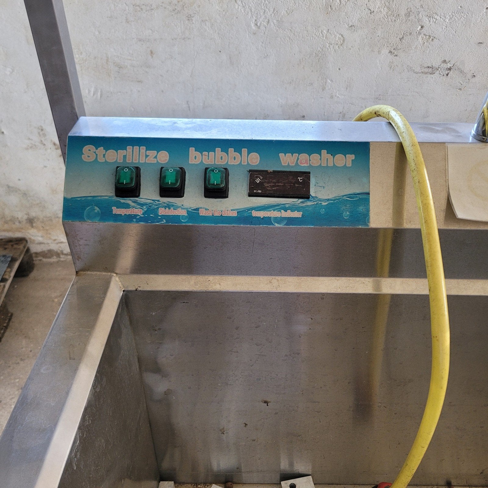 ultrasonic wasser, Ophalen