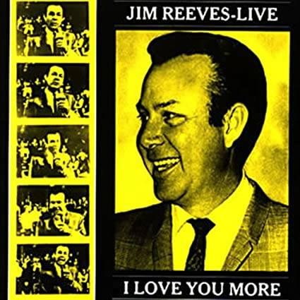LP Jim Reeves - Live / I love you more, Cd's en Dvd's, Ophalen, Gebruikt, 12 inch