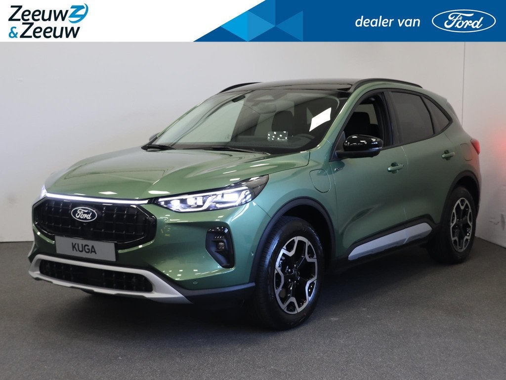 Ford Kuga 2.5 PHEV Active X | Te Bestellen | Actiekorting to, 12 maanden, 14 kWh, 4 cilinders, Leder en Stof