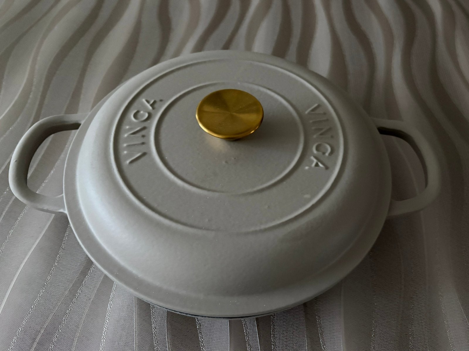 Vinga monte gietijzeren braadpan 26cm, Ophalen of Verzenden, Nieuw, Gietijzer, Braadpan