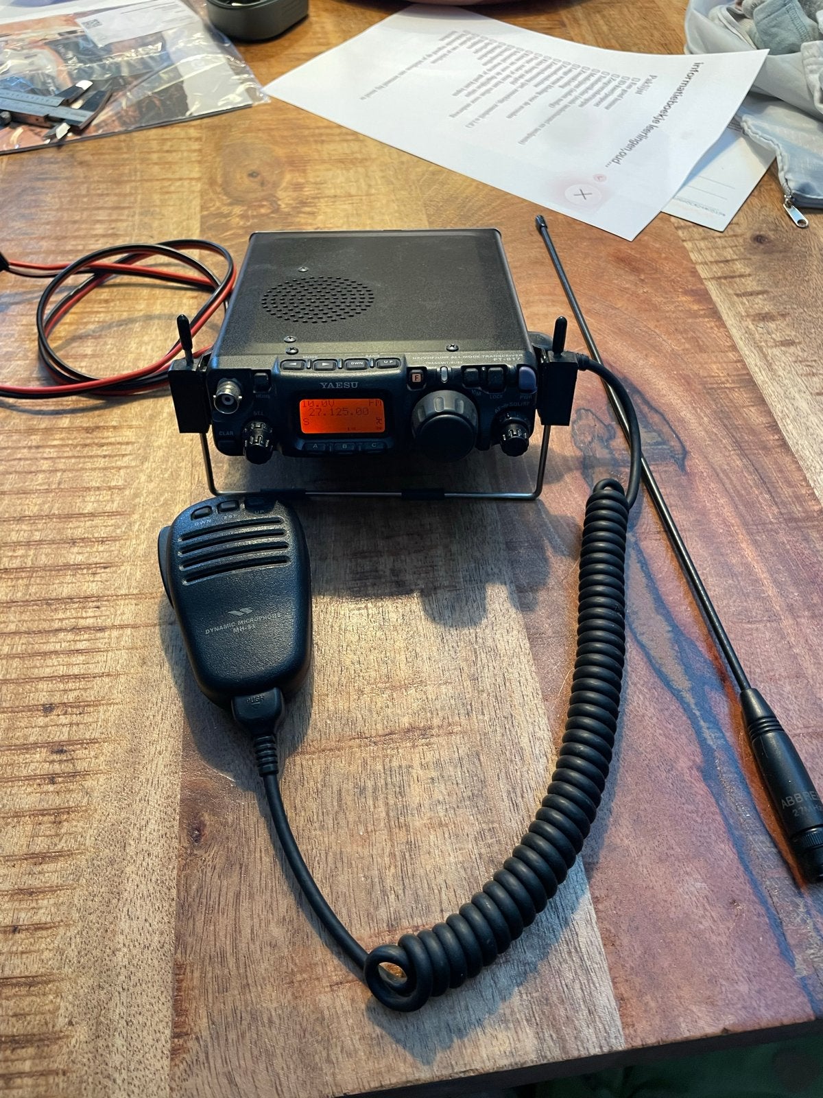 Yaesu FT-817ND OOK RUILEN FTM 400 510 etc, Telecommunicatie, Ophalen, Zo goed als nieuw