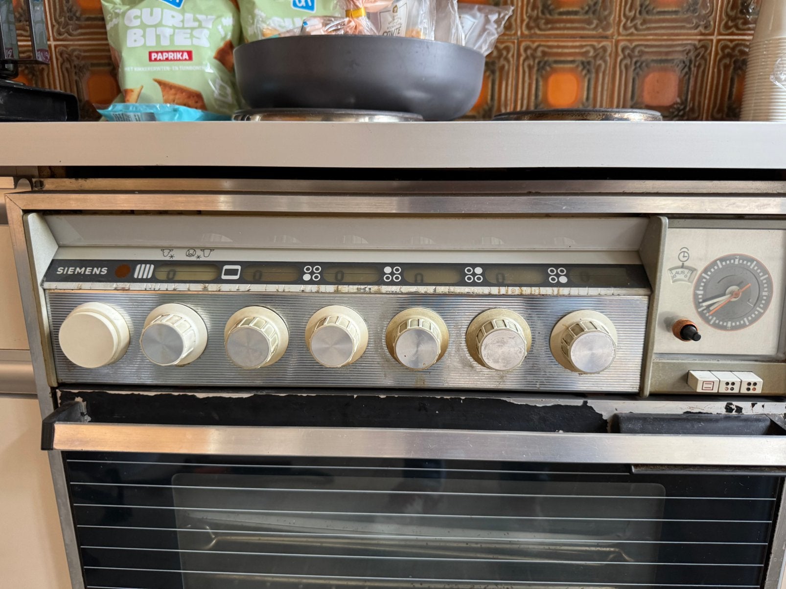 Retro elektrische oven, Ophalen, Minder dan 45 cm