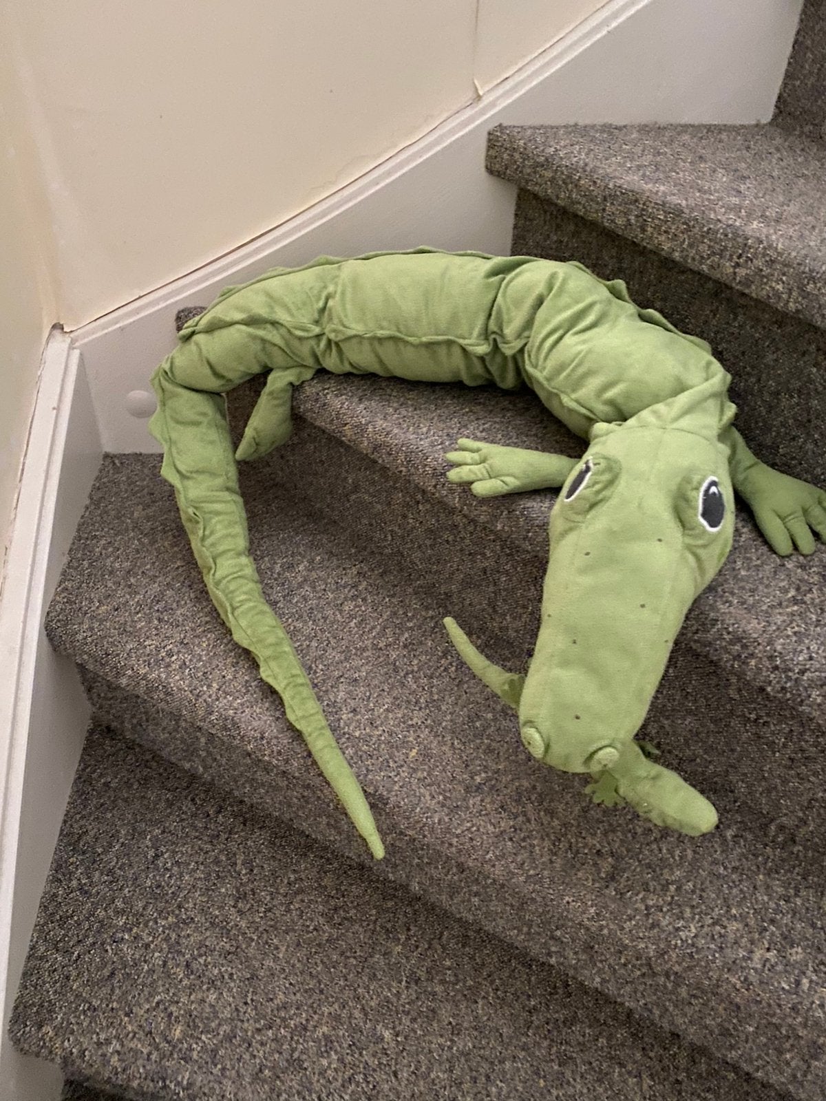 Knuffel krokodil, Ophalen of Verzenden, Zo goed als nieuw, Overige typen