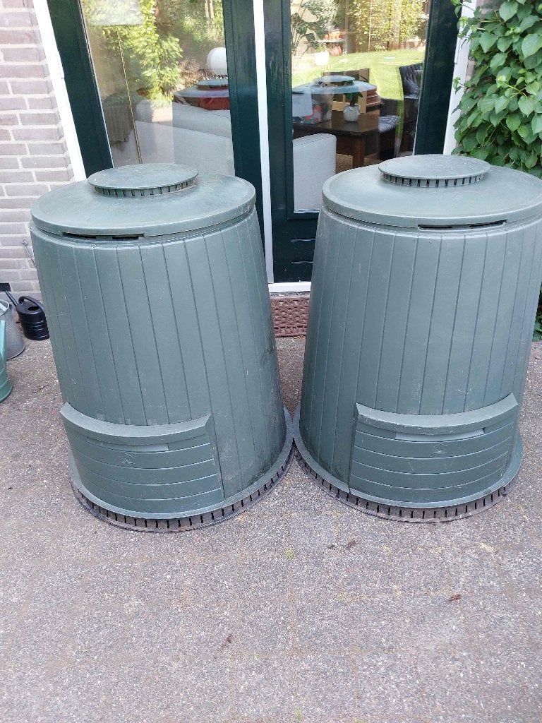 Twee oerdegelijke Compostvaten van het merk MILKO, Tuin en Terras, Ophalen, Compostbak
