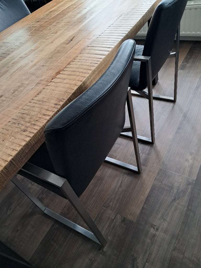 stoelen eetkamer, Ophalen, Zwart, Zo goed als nieuw, Vijf, Zes of meer stoelen