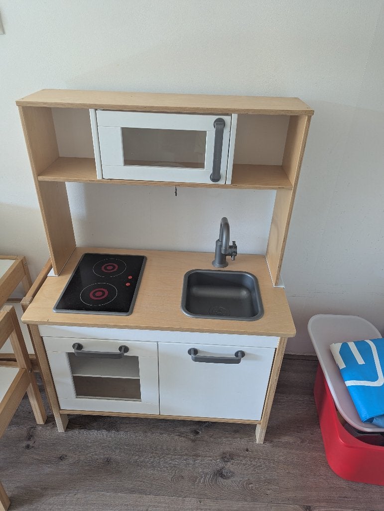 speelgoed keuken ikea, Ophalen of Verzenden, Zo goed als nieuw, Hout, Speelkeuken