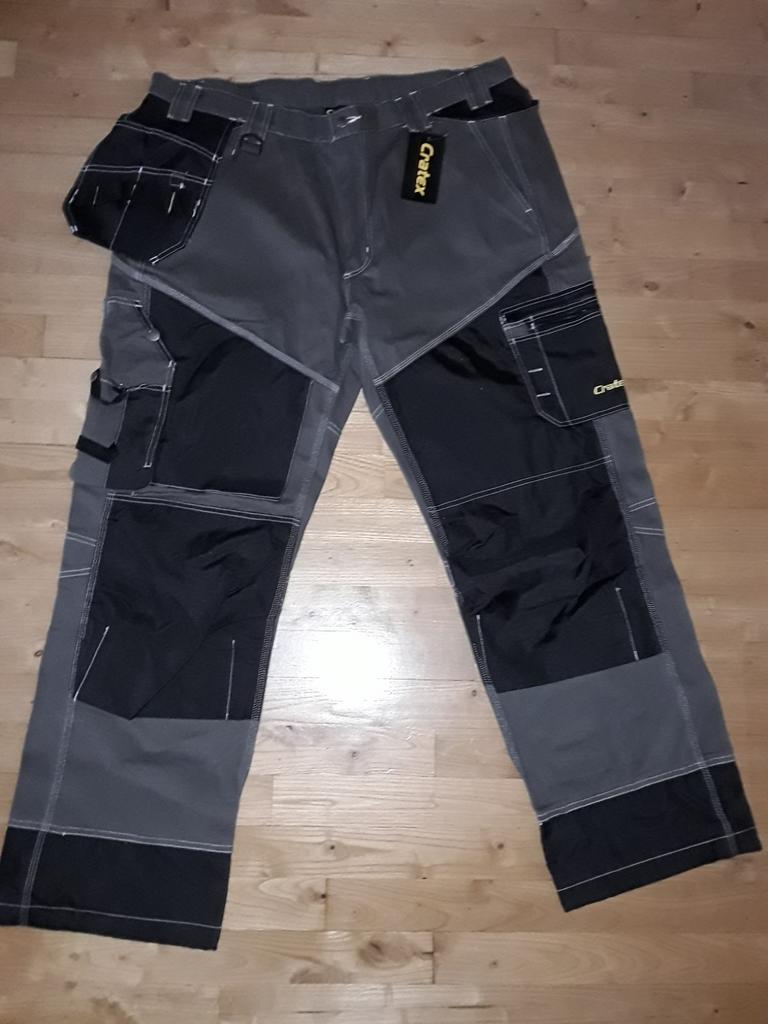 Nieuwe grijze Cratex Cottenham werkbroek mt 58, Ophalen of Verzenden, Nieuw, Broek, CRATEX