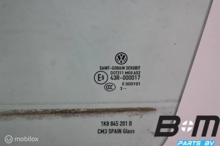 Portierruit links VW Scirocco 1K8845201B, Auto-onderdelen, Gebruikt