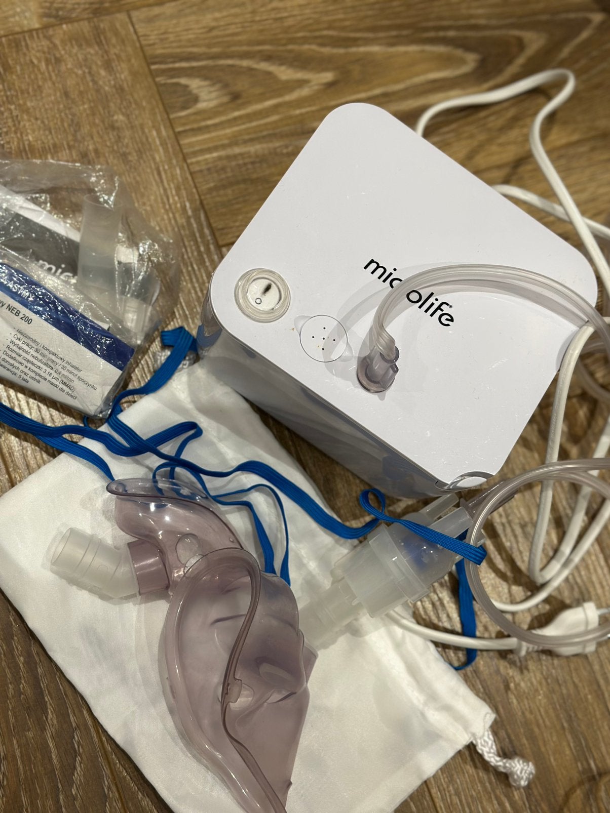 Microlife NEB inhalator, Ophalen