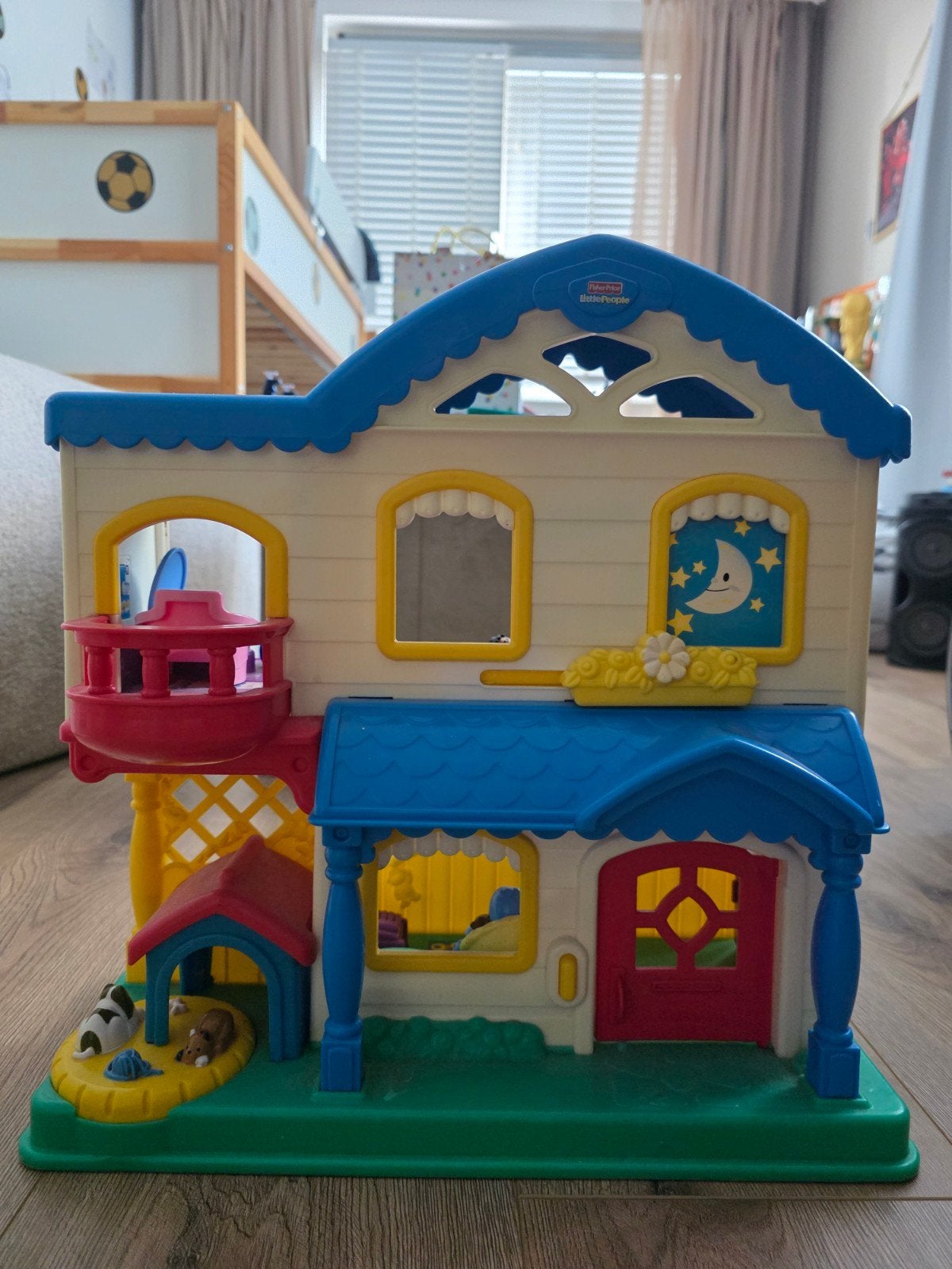 Fisher price little People speelhuis met geluid!, Ophalen, Gebruikt, Speelset, Met geluid