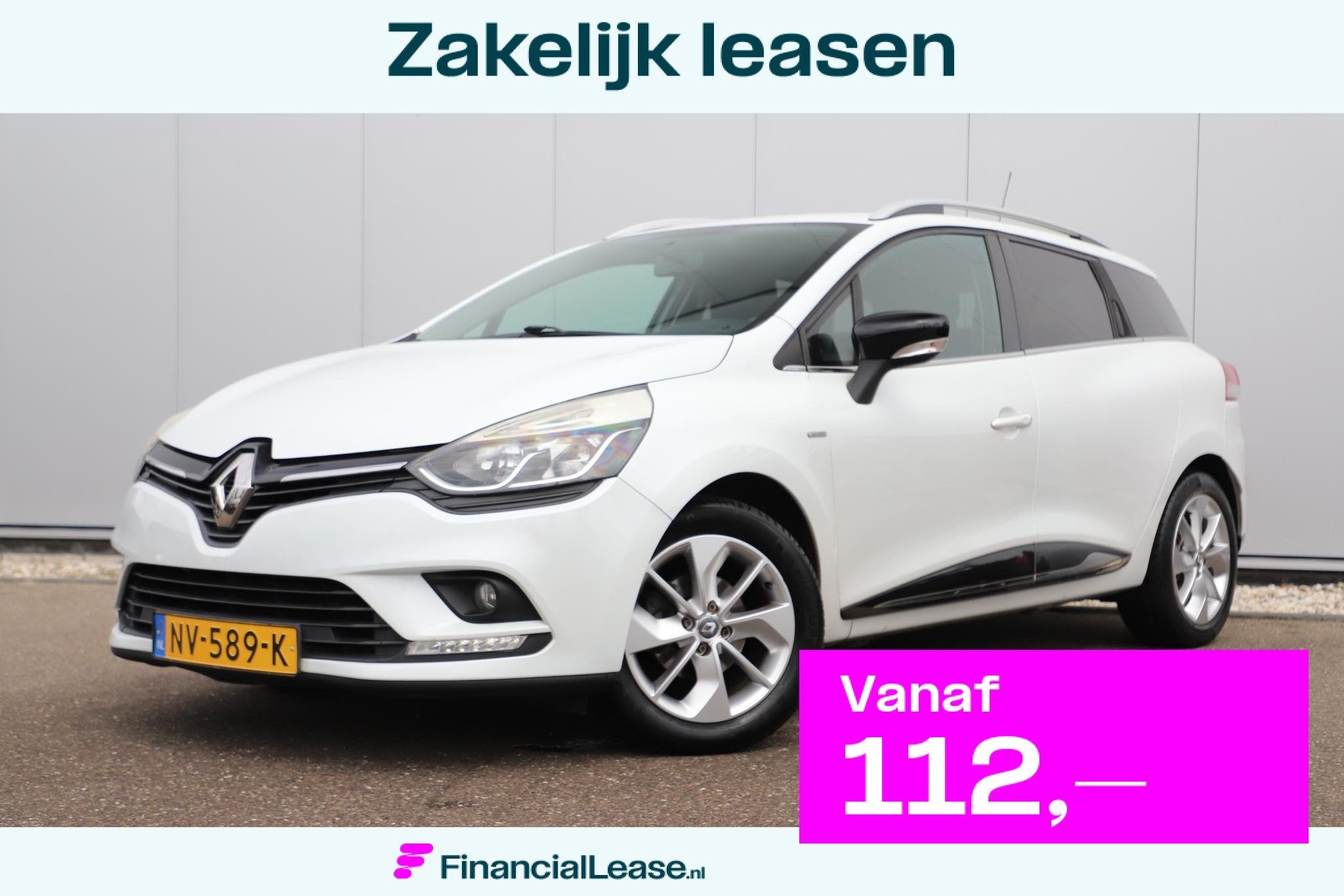 Renault Clio Estate 0.9 TCe Limited 16 inch LMV Navigatie Bl, Voorwielaandrijving, 898 cc, Gebruikt, Euro 6