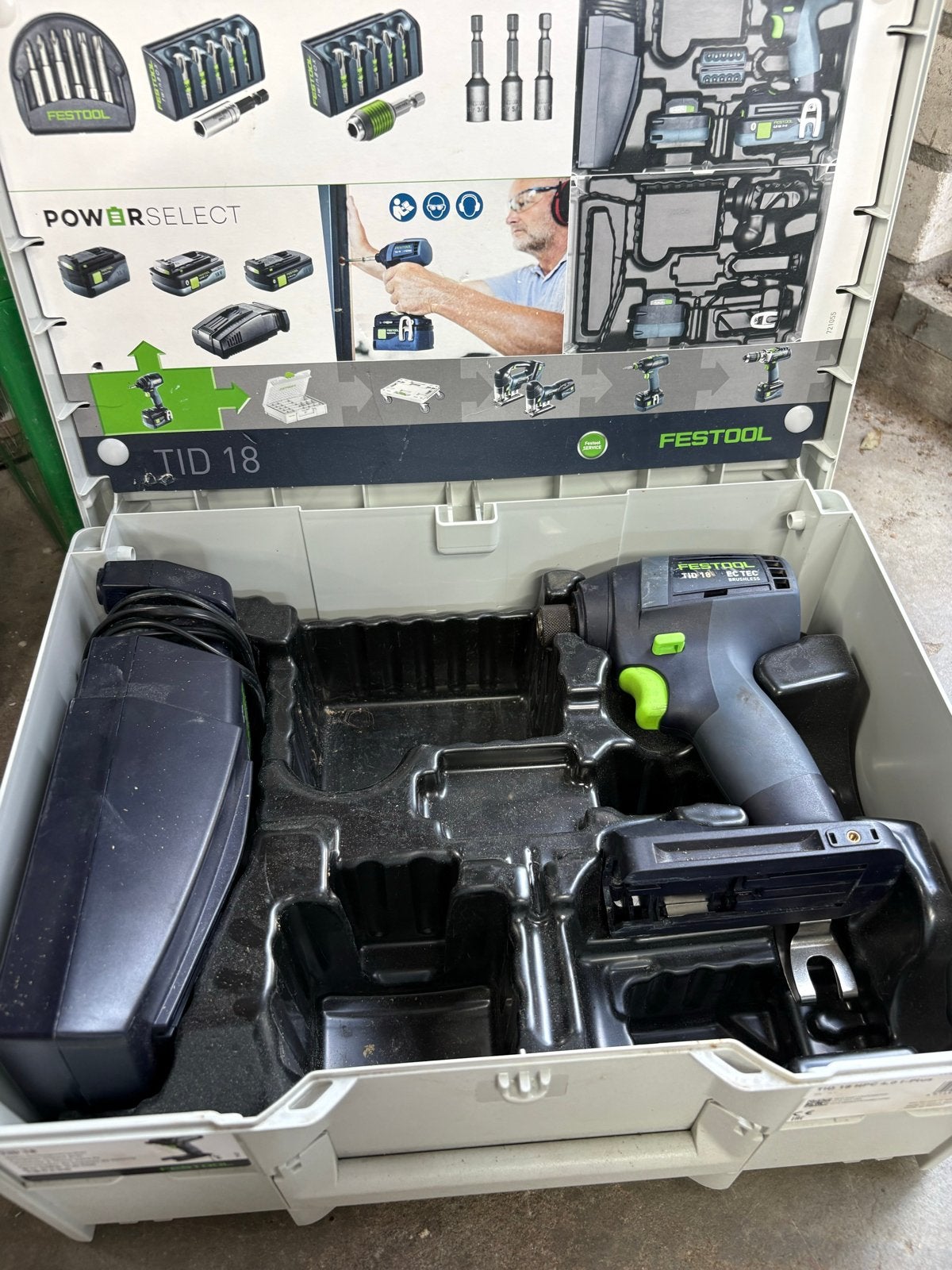 Festool TID 18 Accu-Slagschroevendraaier - Zo goed als nieuw, Ophalen, 600 watt of meer, Variabele snelheid, Zo goed als nieuw