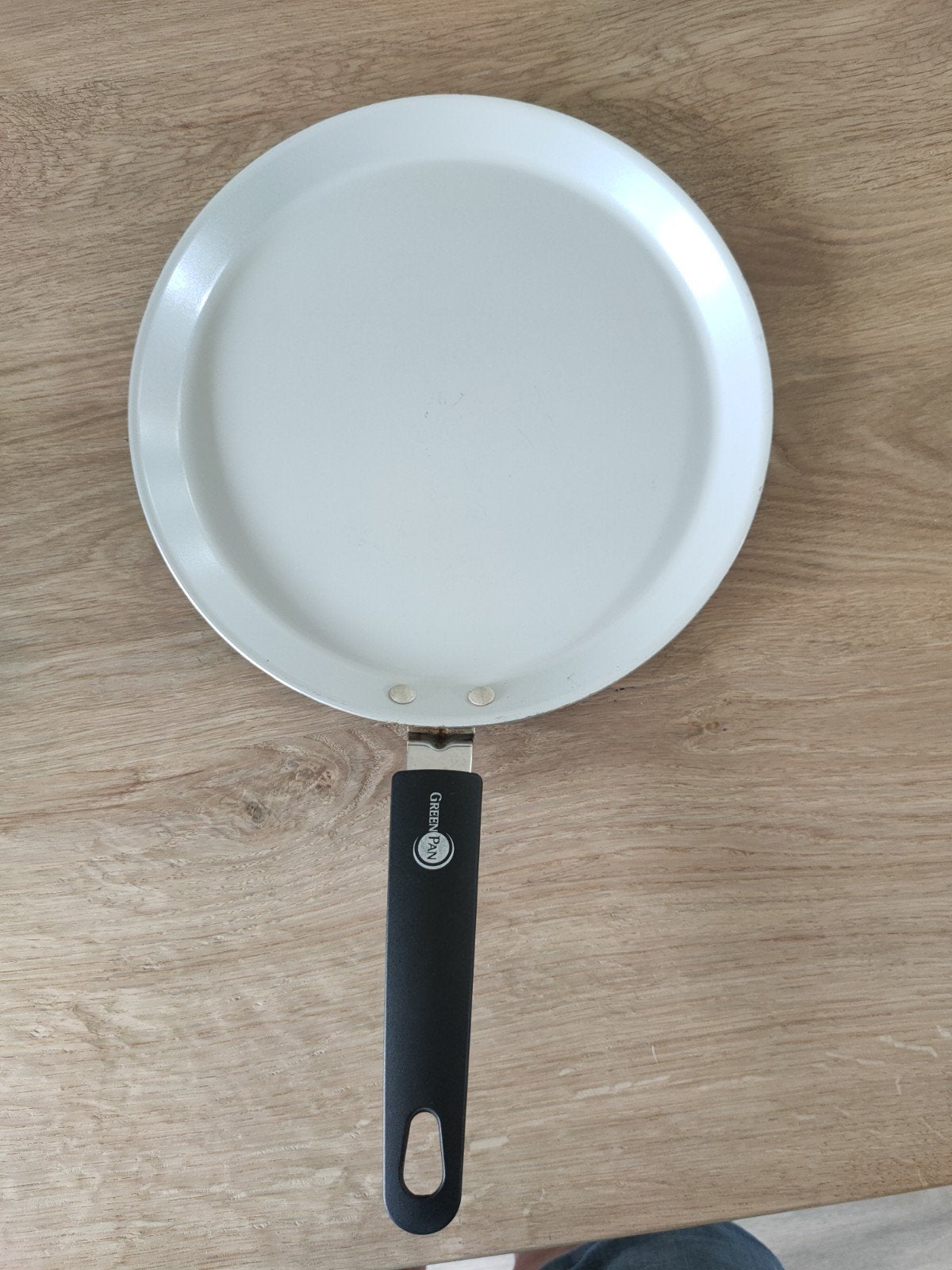 GreenPan Pannenkoekenpan - Zo goed als nieuw, Huis en Inrichting, Keuken | Potten en Pannen, Overige materialen, Antiaanbaklaag