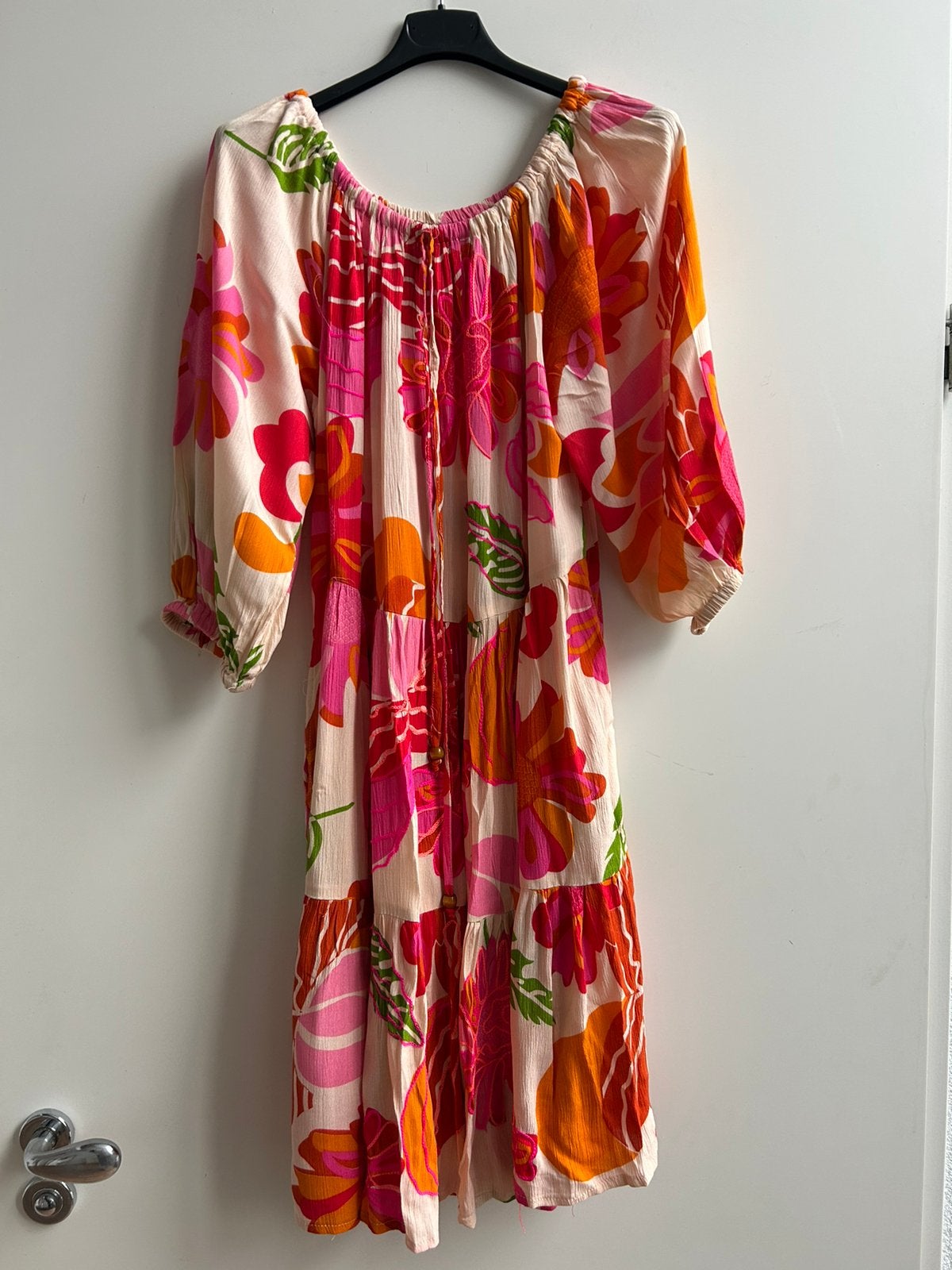 GOLD AND SILVER jurk gebloemd mt TU, Kleding | Dames, -, Verzenden, Parijs, Nieuw