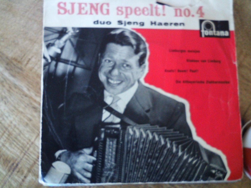 EP duo sjeng haeren -- sjeng speelt! no.4     17junn, Cd's en Dvd's, Wereldmuziek, Voor 1960, 7 inch, Ophalen of Verzenden
