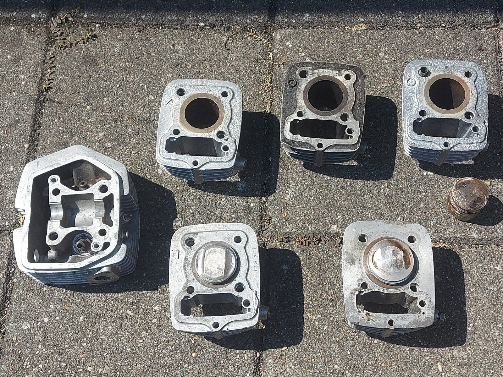 honda cb50, cy50, xl 50 cilinders etc., Ophalen of Verzenden, Gebruikt, Cilinder, Overige merken