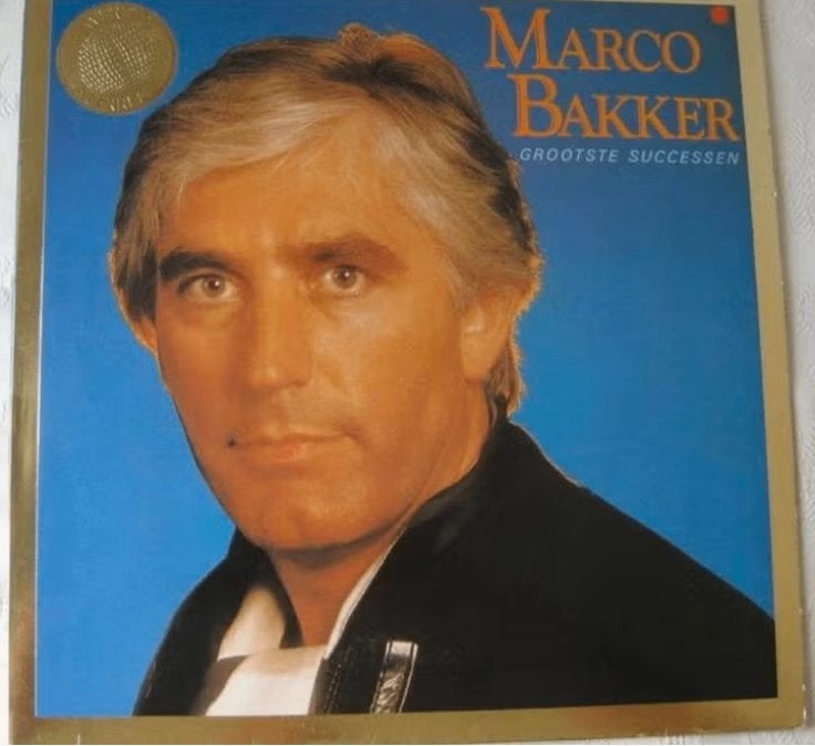 1. LP Marco Bakker Grootste Successen, LP, Pop, Ophalen of Verzenden, Zo goed als nieuw