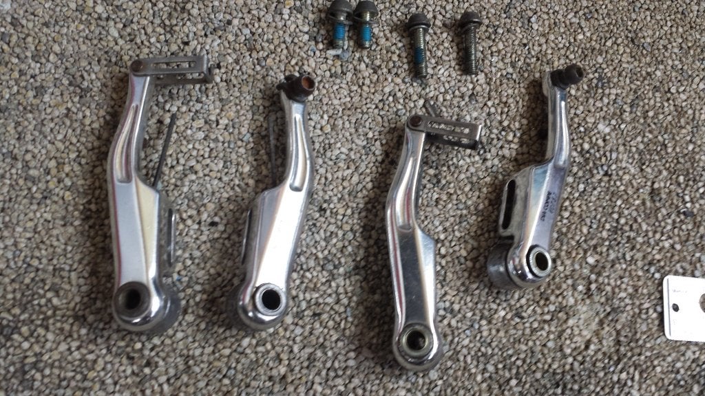remmen v-brakes dia compe chrome vc 757 vintage mtb bmx atb, Ophalen, Remmen, Gebruikt, Kinderfiets