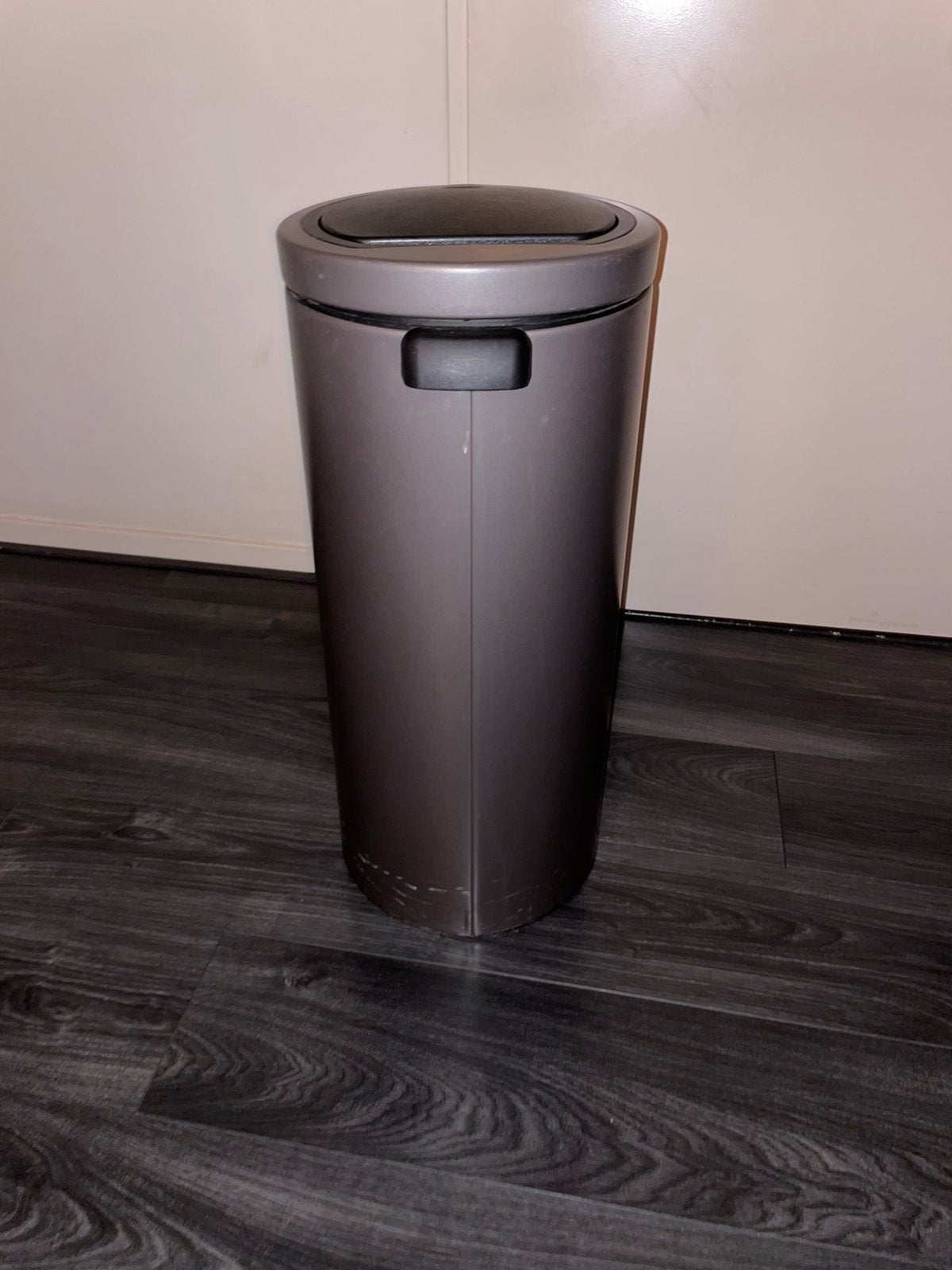 Brabantia Prullenbak, 40 liter of meer, Ophalen, Zo goed als nieuw, Rvs