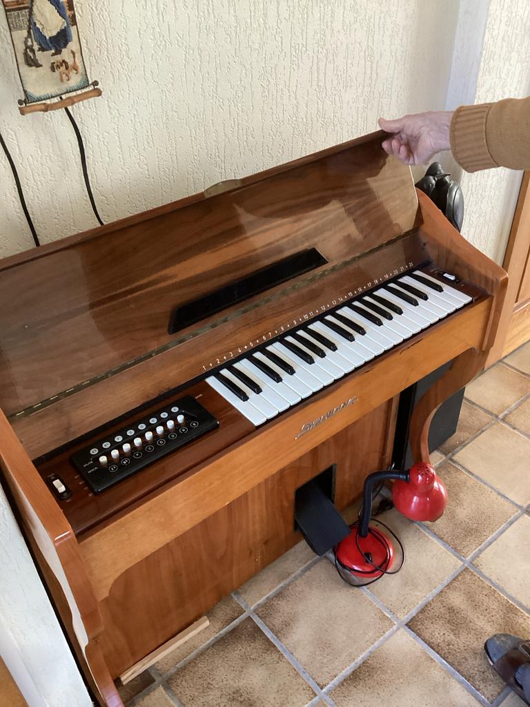 Orgel orgeltje Vintage retro erg leuk electronisch orgel, Muziek en Instrumenten, Orgels, Ophalen, Zo goed als nieuw, 1 klavier