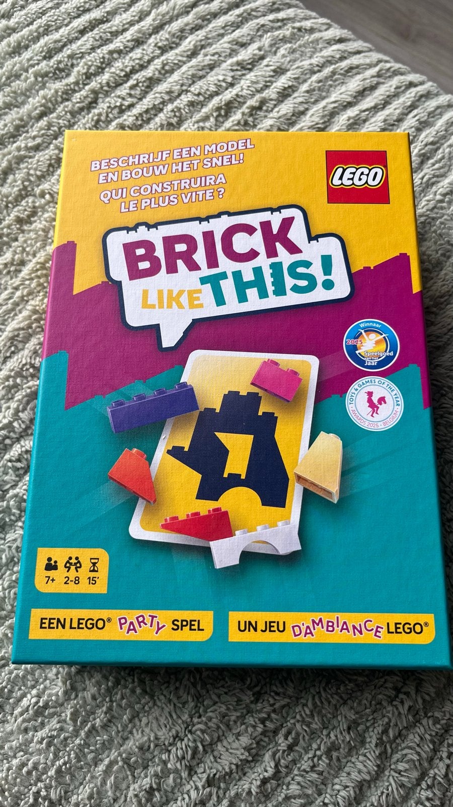 LEGO Brick Like This! Party Spel - Nieuwstaat, Hobby en Vrije tijd, Gezelschapsspellen | Bordspellen, Drie of vier spelers, Ophalen