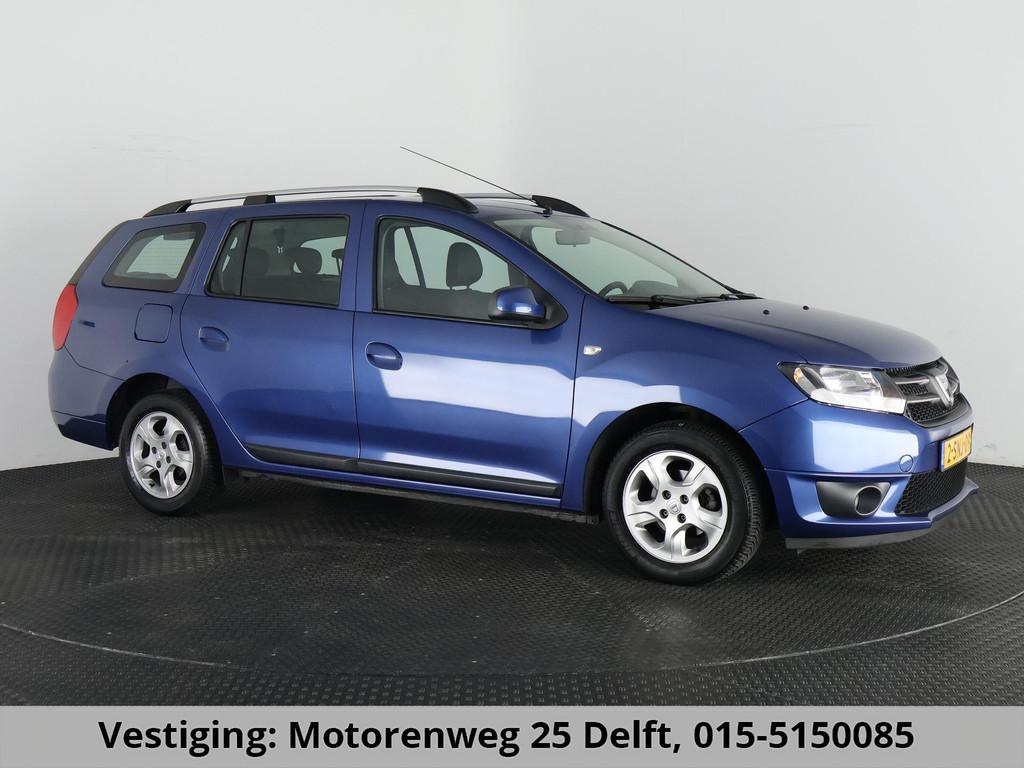 Dacia Logan MCV 0.9 TCe PRESTIGE .1e EIG. LEDER.NAVI. TREKHA, Voorwielaandrijving, Zwart, Blauw, Bedrijf