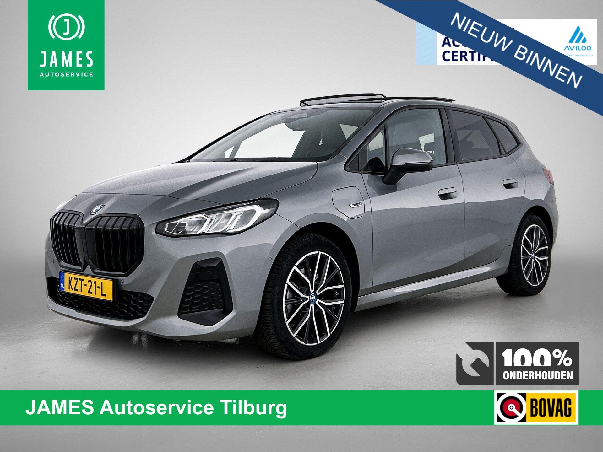 BMW 2-serie Active Tourer 225e xDrive M-SPORT | PANO | SHADO, Auto's, 1800 kg, Gebruikt, 150 min, Bedrijf