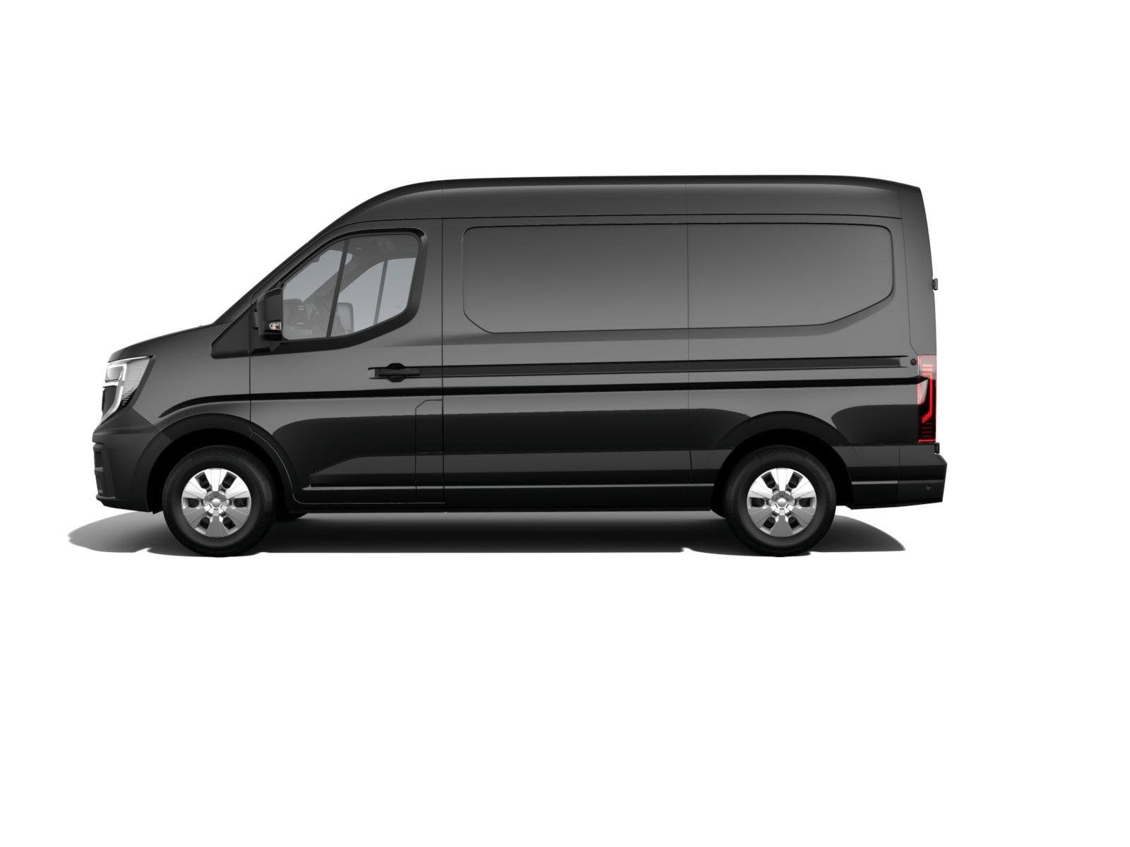 Renault Master E-Tech T35 L2H2 Extra long range 87 kWh | Nu, Auto's, 143 pk, Renault, Leder en Stof, Zwart