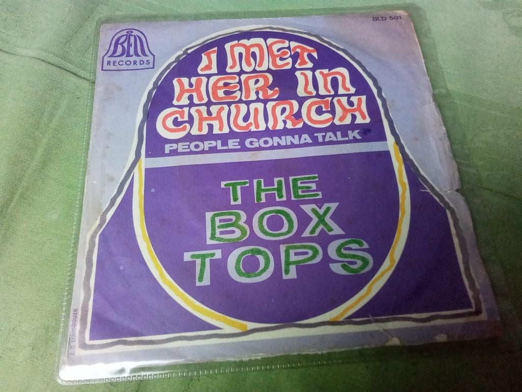 The Box tops.             I met her in Church, Gebruikt, Verzenden, 7 inch, Single