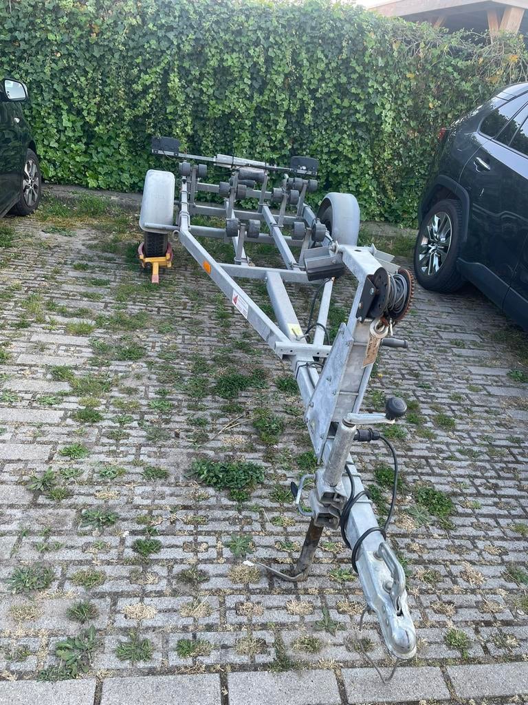 Pega kantel trailer boot trailer sloep trailer, Watersport en Boten, Bootonderdelen, Ophalen, Zo goed als nieuw, Overige typen
