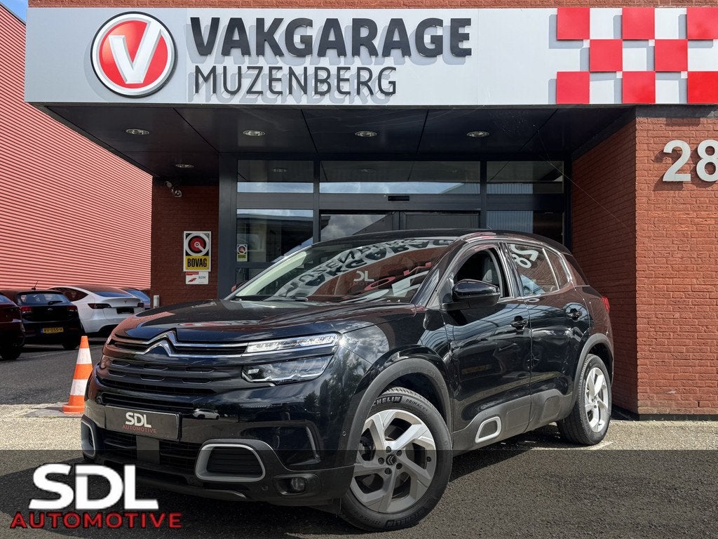 Citroën C5 Aircross 1.6 Plug-in Hybrid Feel // NAVI // CRUI, Auto's, Citroën, Gebruikt, Zwart, 4 cilinders, C5 Aircross