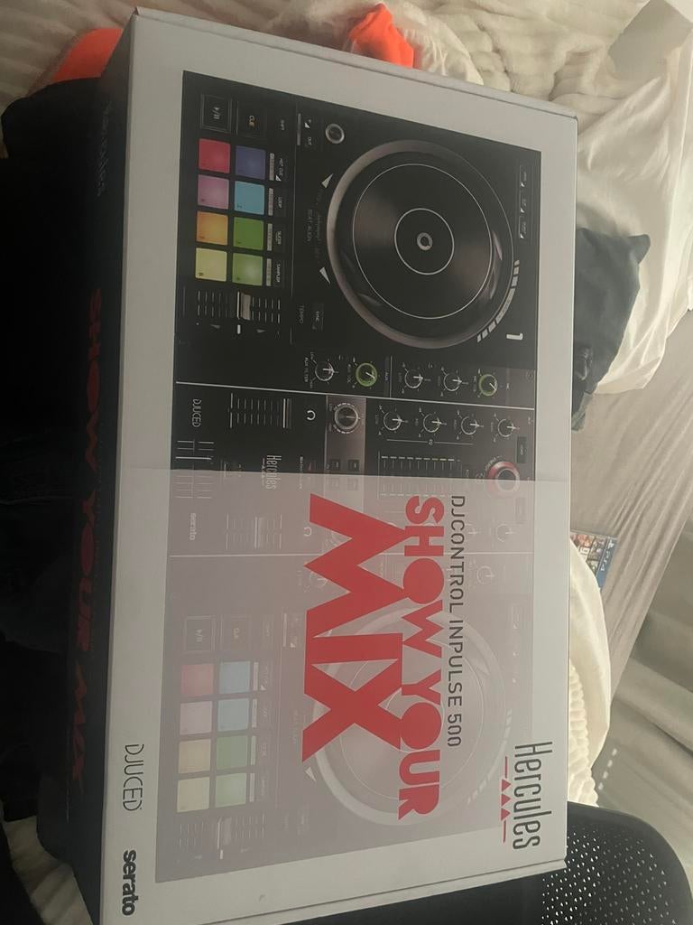 Hercules - Dj Control inpulse 500 zgan, Ophalen of Verzenden, Zo goed als nieuw, Overige merken