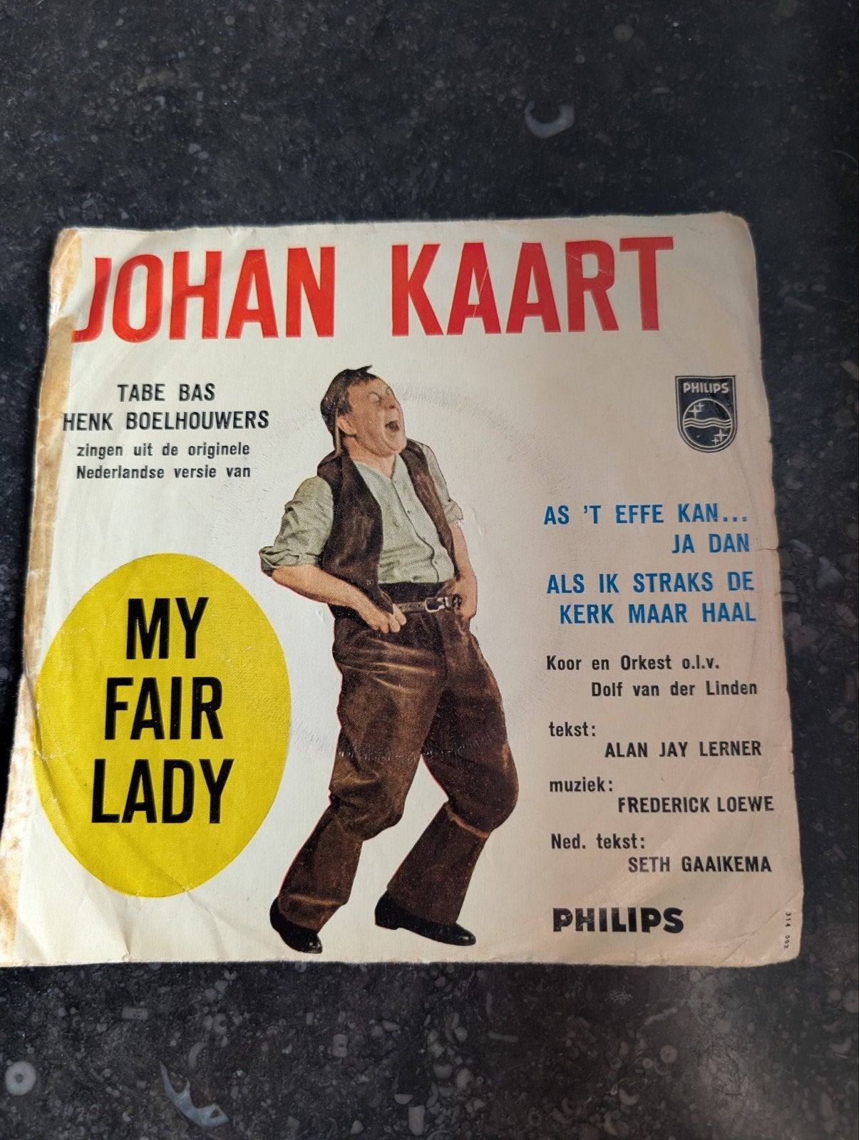 Johan Kaart, Tabel Bas en Henk Boelhouwers, Ophalen of Verzenden, Gebruikt, Overige formaten