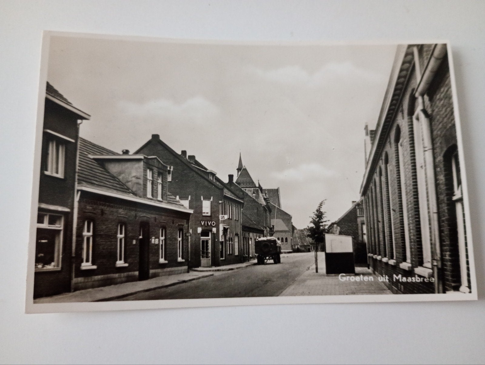 Maasbree Dorpsgezicht, Ophalen of Verzenden, 1940 tot 1960, Ongelopen, Limburg