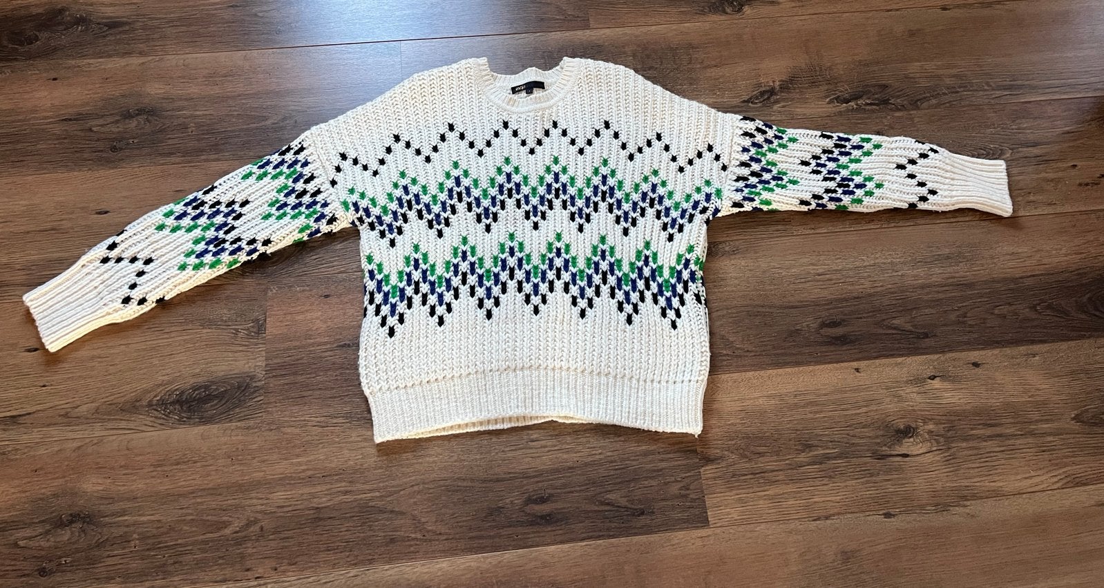 Maje wollen trui - Maat 36 - Zo goed als nieuw, Kleding | Dames, Ophalen of Verzenden, Zo goed als nieuw, Maat 36 (S), Meerkleurig