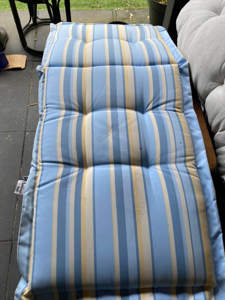 3 keer tuinkussens, Tuin en Terras, Tuinmeubel-accessoires, Ophalen of Verzenden, Zo goed als nieuw