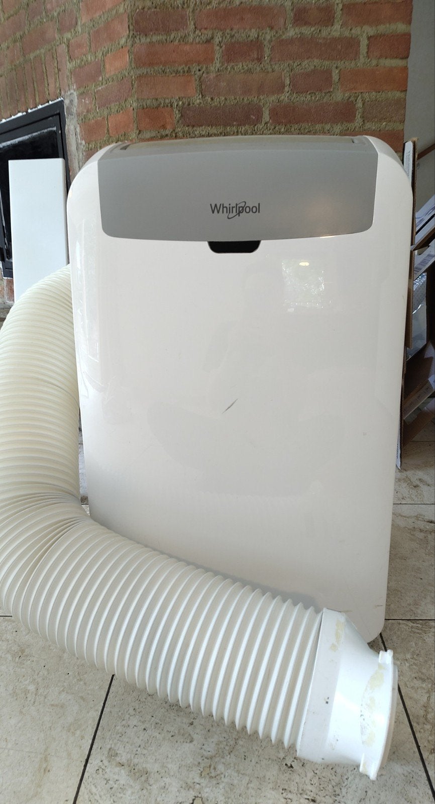 Whirlpool PACW212CO Mobiele Airco - Koelen en Ontvochtigen, Ophalen, Gebruikt, Minder dan 60 m³, 3 snelheden of meer