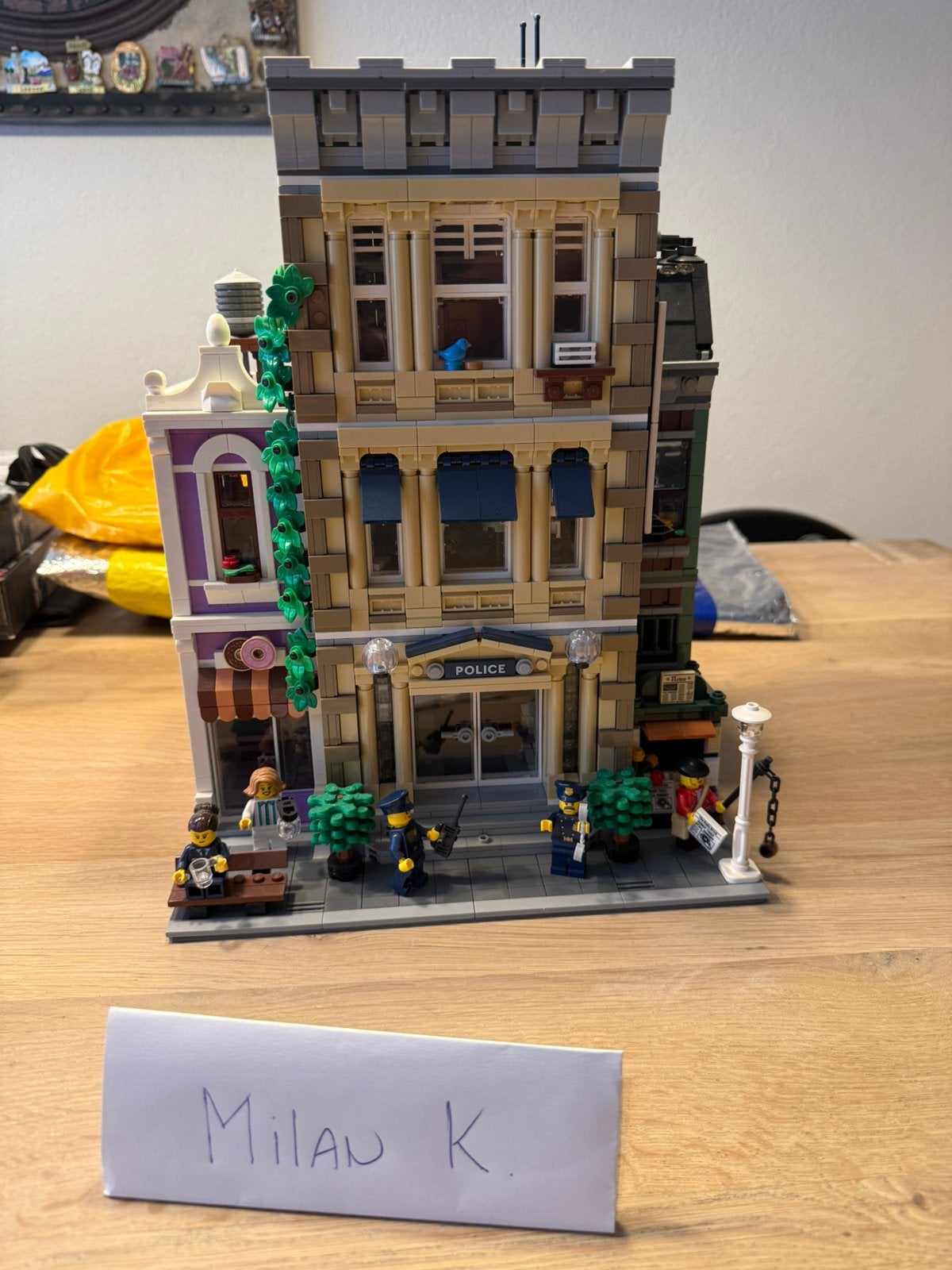 Lego 10278 Police station, compleet met doos + boekje, Ophalen, Zo goed als nieuw, Overige merken