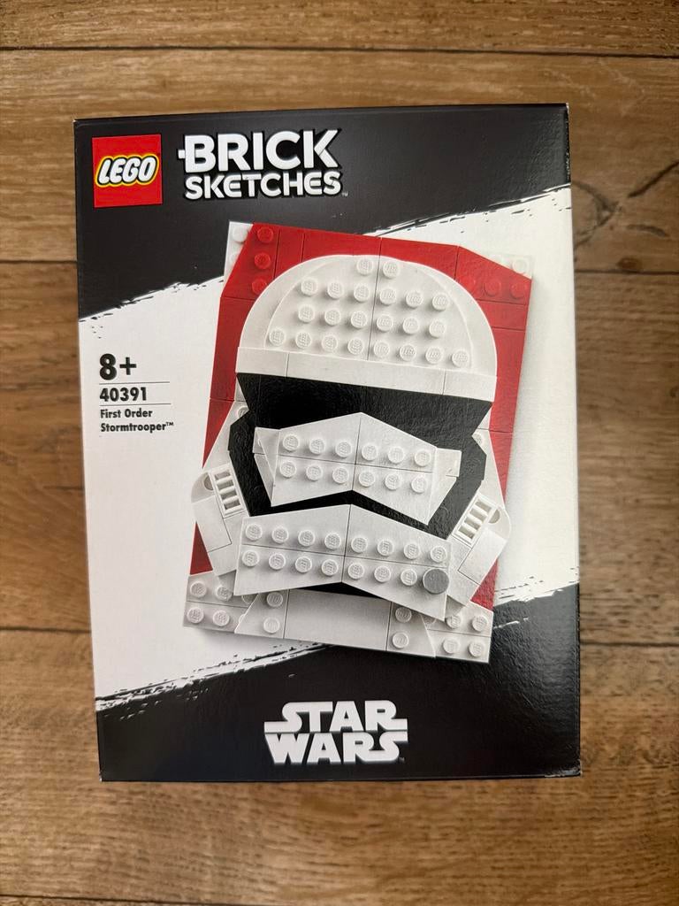 LEGO Brick Sketches 40391 First Order Stormtrooper NIEUW, Star Wars, Lego, Nieuw, Ophalen of Verzenden