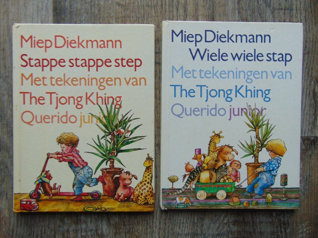 Wiele Wiele stap + Stappe Stappe step - Miep Diekmann boeken, Ophalen of Verzenden, Gelezen, Miep Diekmann, Fictie algemeen