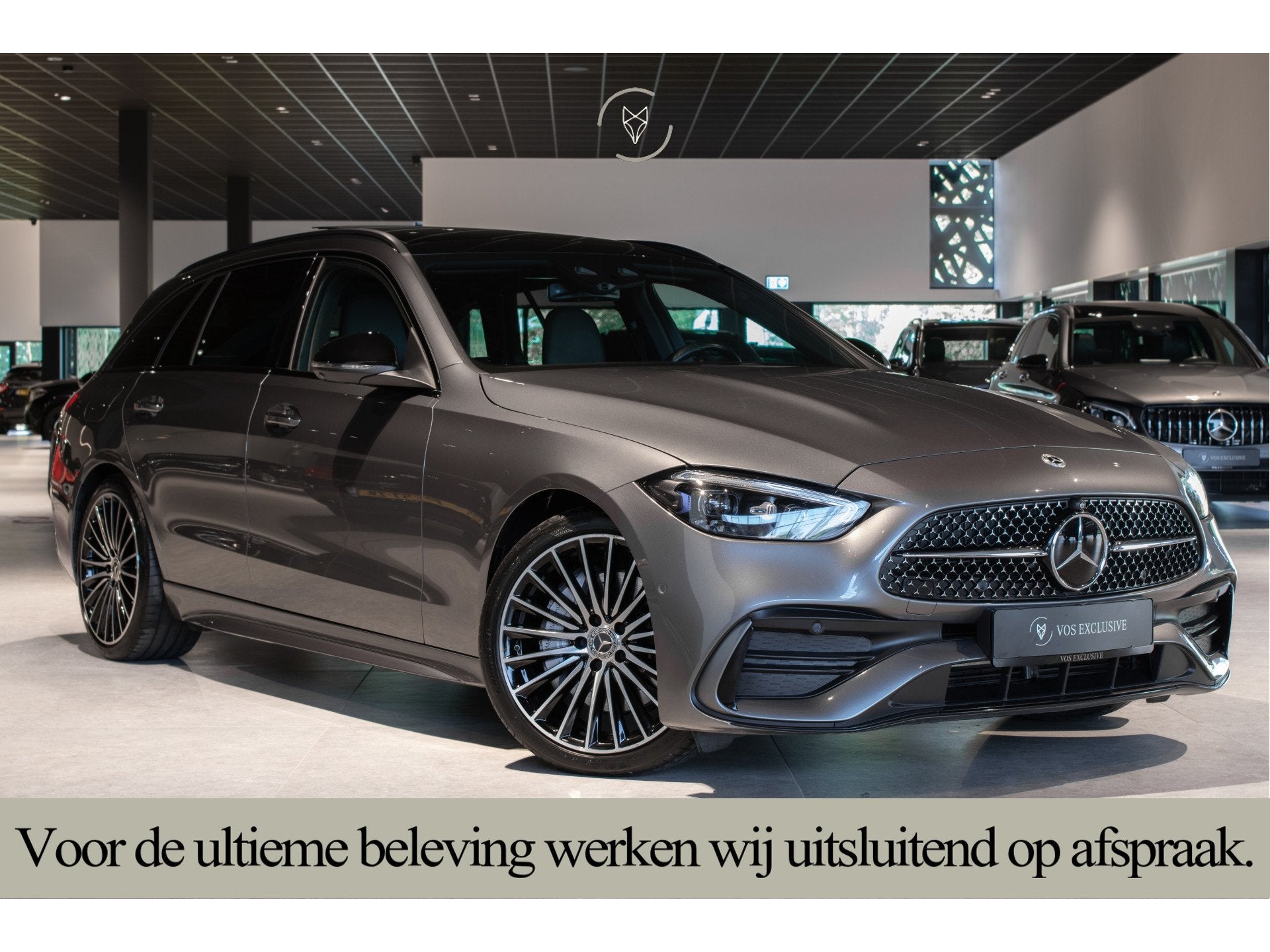 Mercedes-Benz C-Klasse Estate 300 d AMG Night|ACC|Keyless|36, Auto's, Automaat, Achterwielaandrijving, Leder, Diesel
