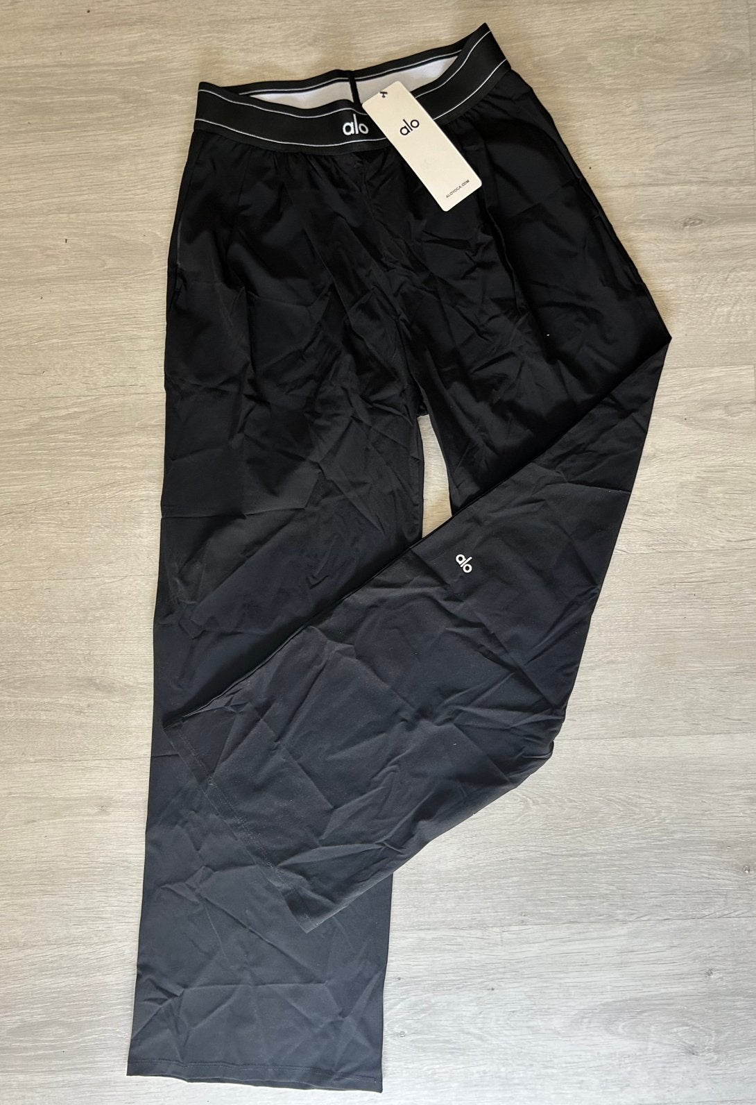 Alo dames broek, Maat 38/40 (M), Zwart, Ophalen of Verzenden, Zo goed als nieuw